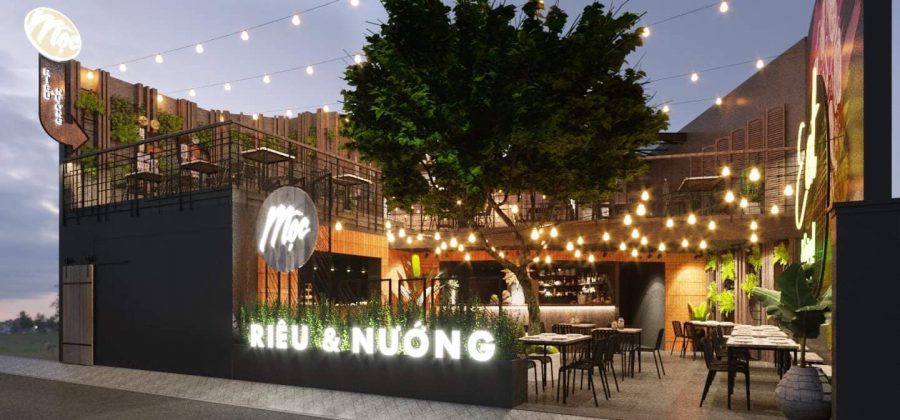 nhà hàng Mực - Riêu & Nướng - địa điểm tổ chức tiệc tất niên công ty tại TPHCM