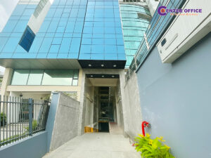 Mặt tiền tòa nhà ANT Building, tọa lạc tại số 111C Lý Chính Thắng Quận 3, TPHCM